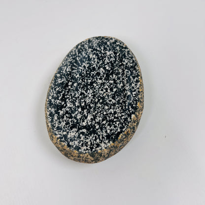 White Speckled Soap Dish - Riverstone