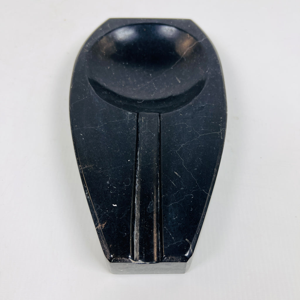 Marble Midnight Black Ash Tray