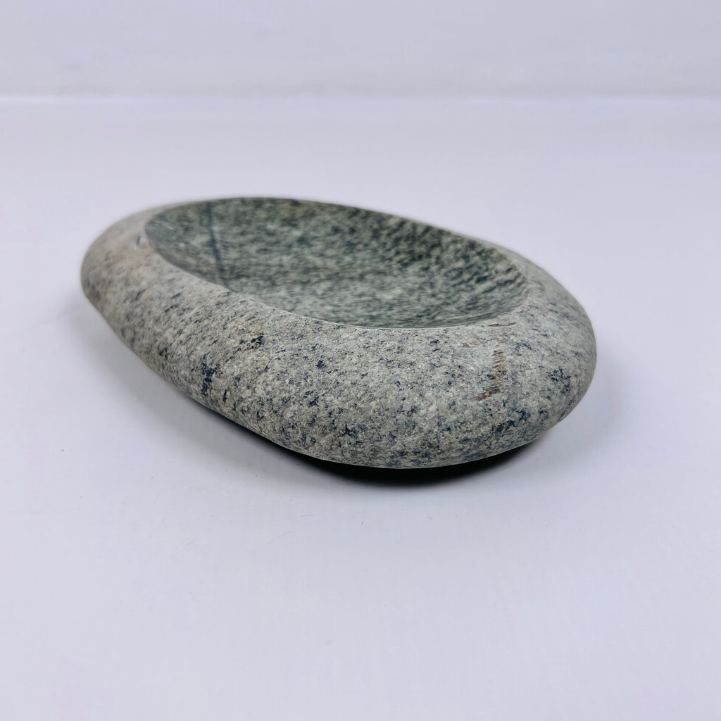 Riverstone Misty Grey Soap Dish