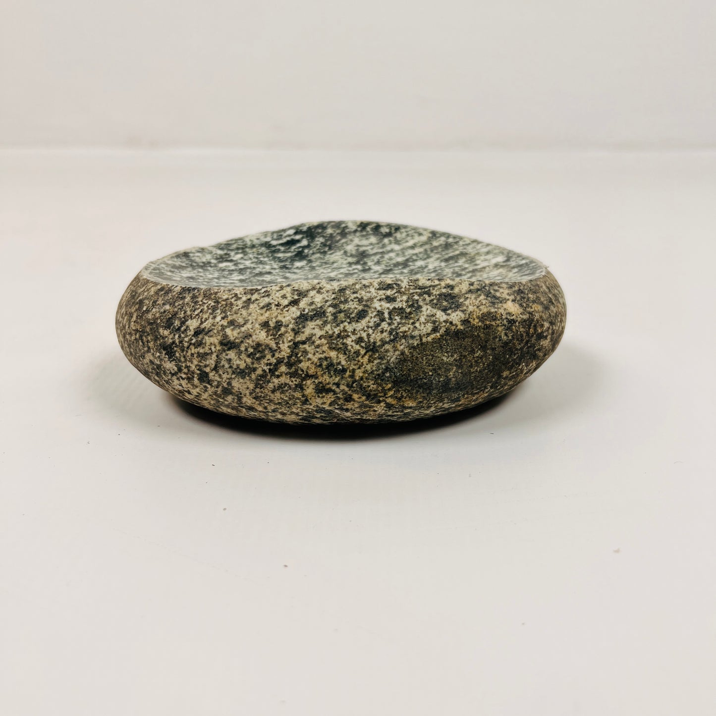 Peppered Spotted Soap Dish - Riverstone
