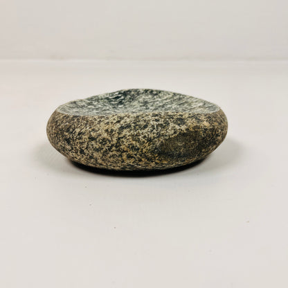 Peppered Spotted Soap Dish - Riverstone