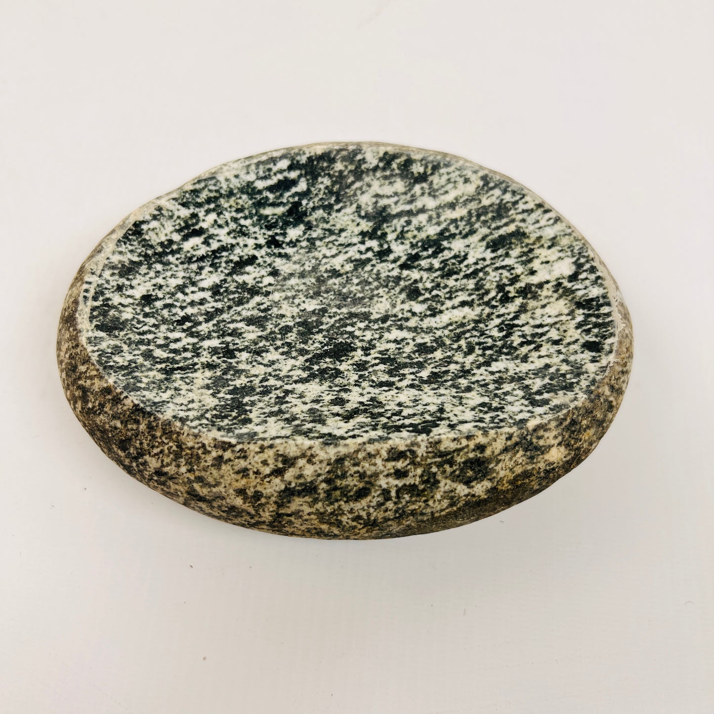 Peppered Spotted Soap Dish - Riverstone