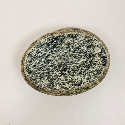 Peppered Spotted Soap Dish - Riverstone