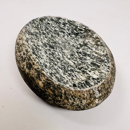 Peppered Spotted Soap Dish - Riverstone