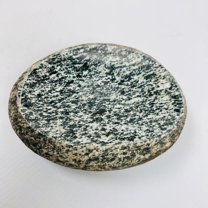 Peppered Spotted Soap Dish - Riverstone