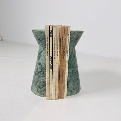 Biconic Bookends Pair - Green