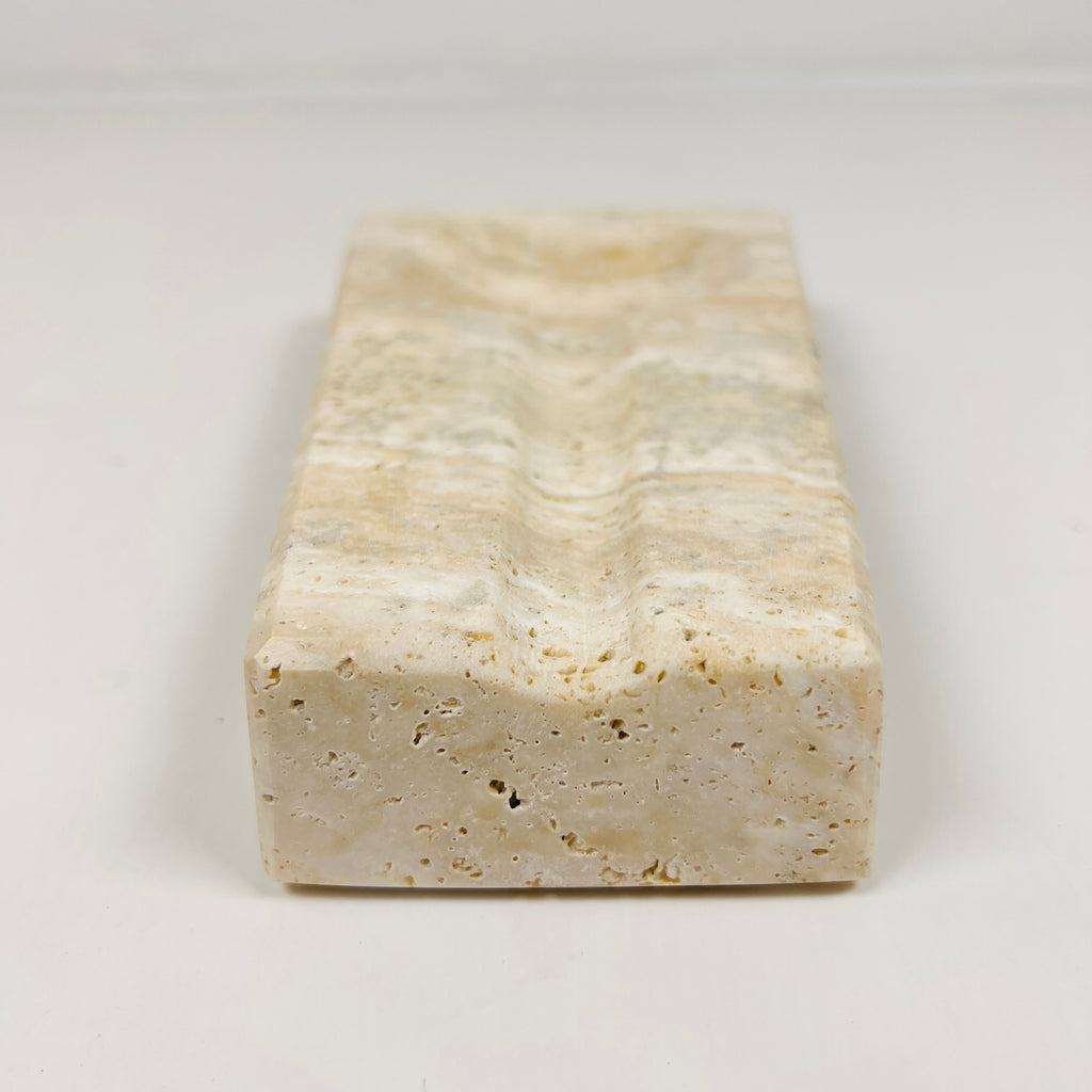 Travertine Lined Ash Tray