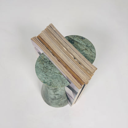 Biconic Bookends Pair - Green