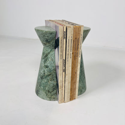 Biconic Bookends Pair - Green