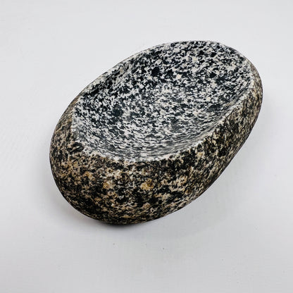 Zebra Spotted Soap Dish - Riverstone