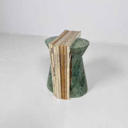 Biconic Bookends Pair - Green