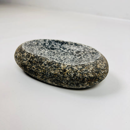 Zebra Spotted Soap Dish - Riverstone