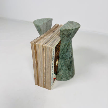 Biconic Bookends Pair - Green