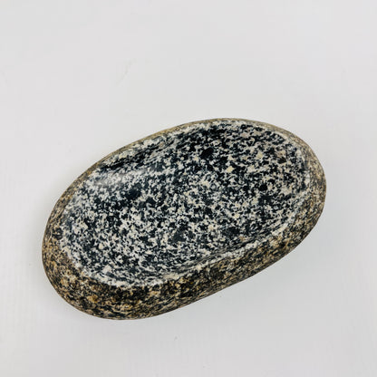 Zebra Spotted Soap Dish - Riverstone