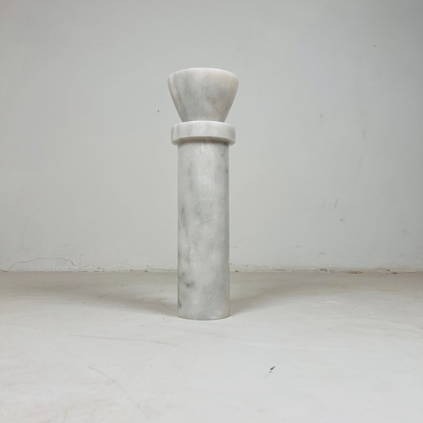 Torch Candle Stand - Gray