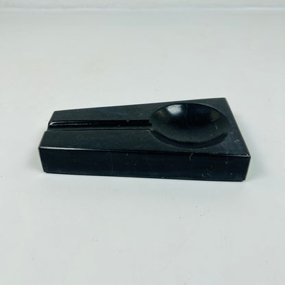 Minimal Marble Ash Tray - Black