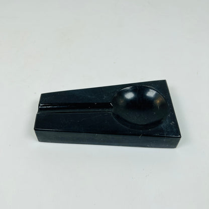 Minimal Marble Ash Tray - Black