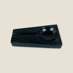 Minimal Marble Ash Tray - Black
