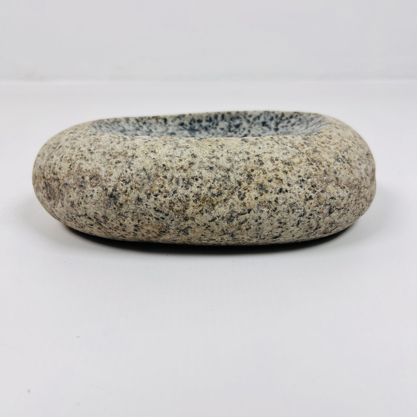 Foggy Spotted Soap Dish - Riverstone