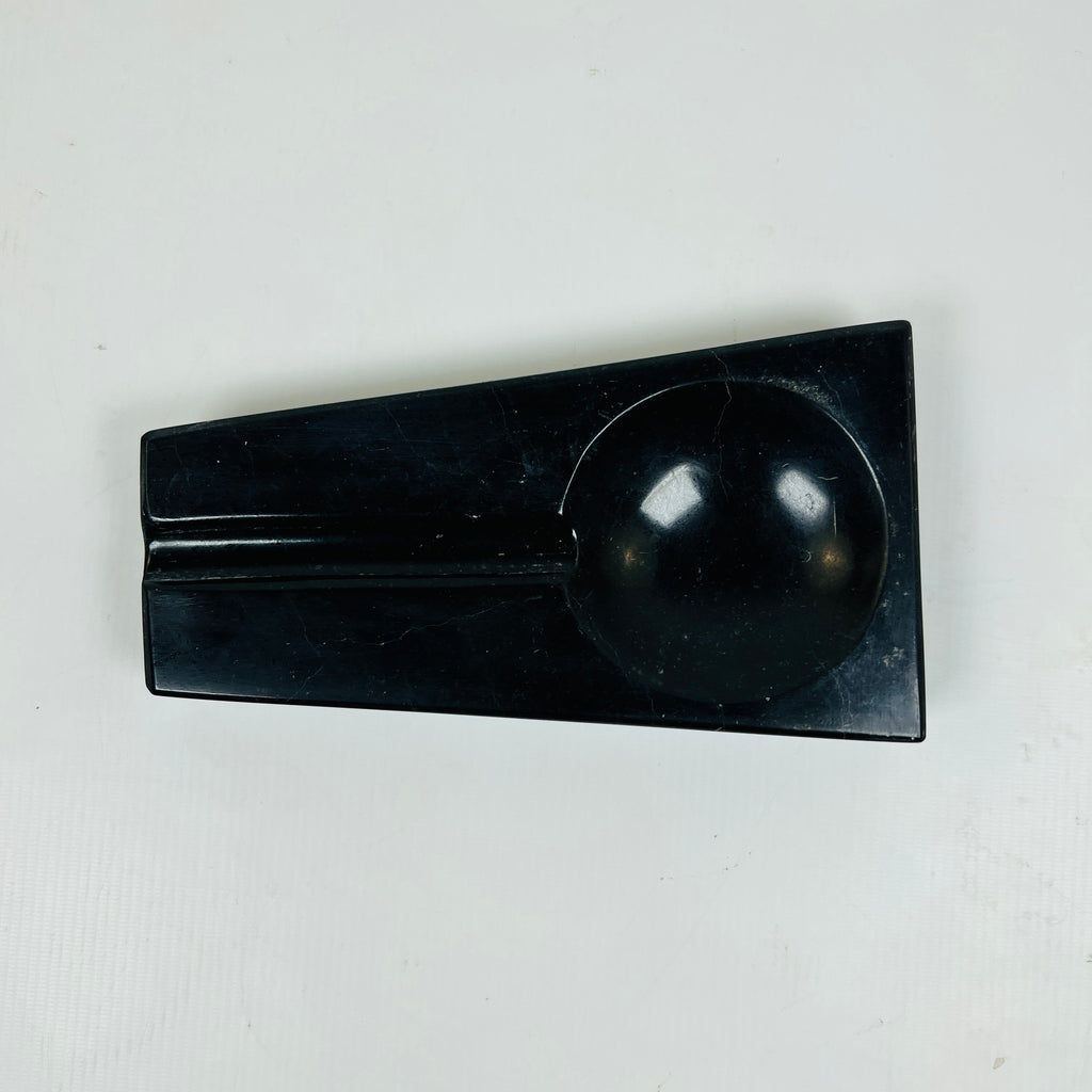 Marble Black Ash Tray