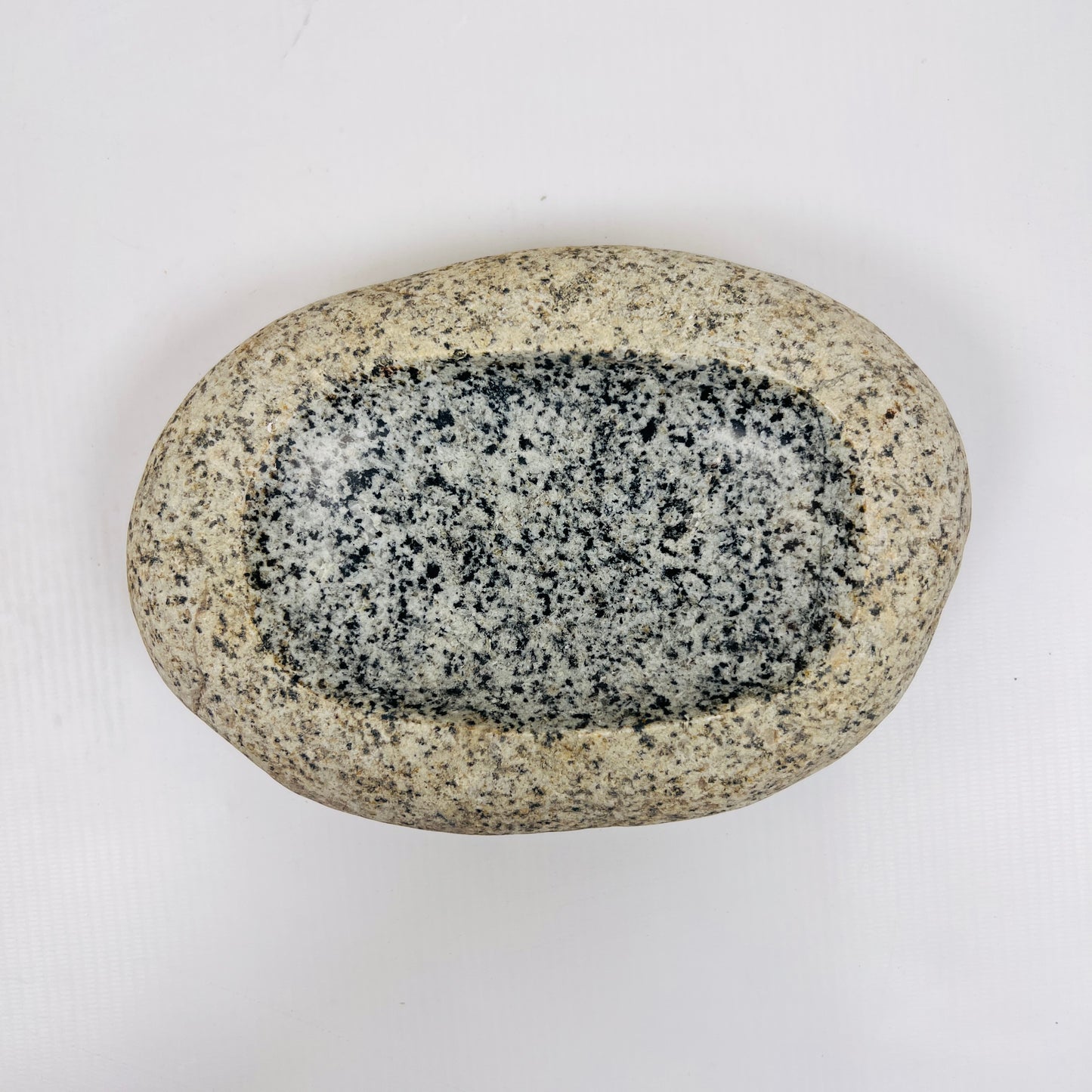 Foggy Spotted Soap Dish - Riverstone