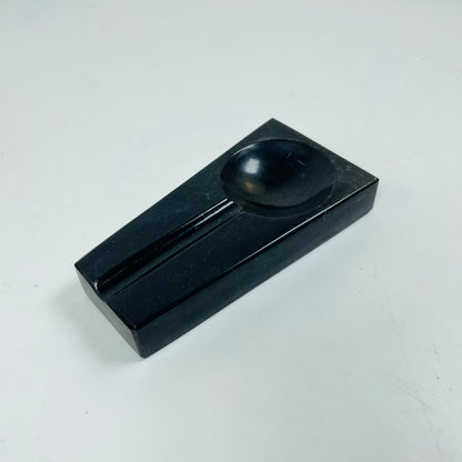Minimal Marble Ash Tray - Black