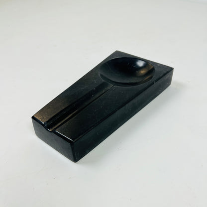 Minimal Marble Ash Tray - Black
