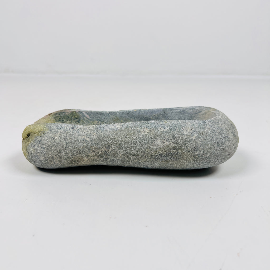 River Stone Lime Marked Ash Tray