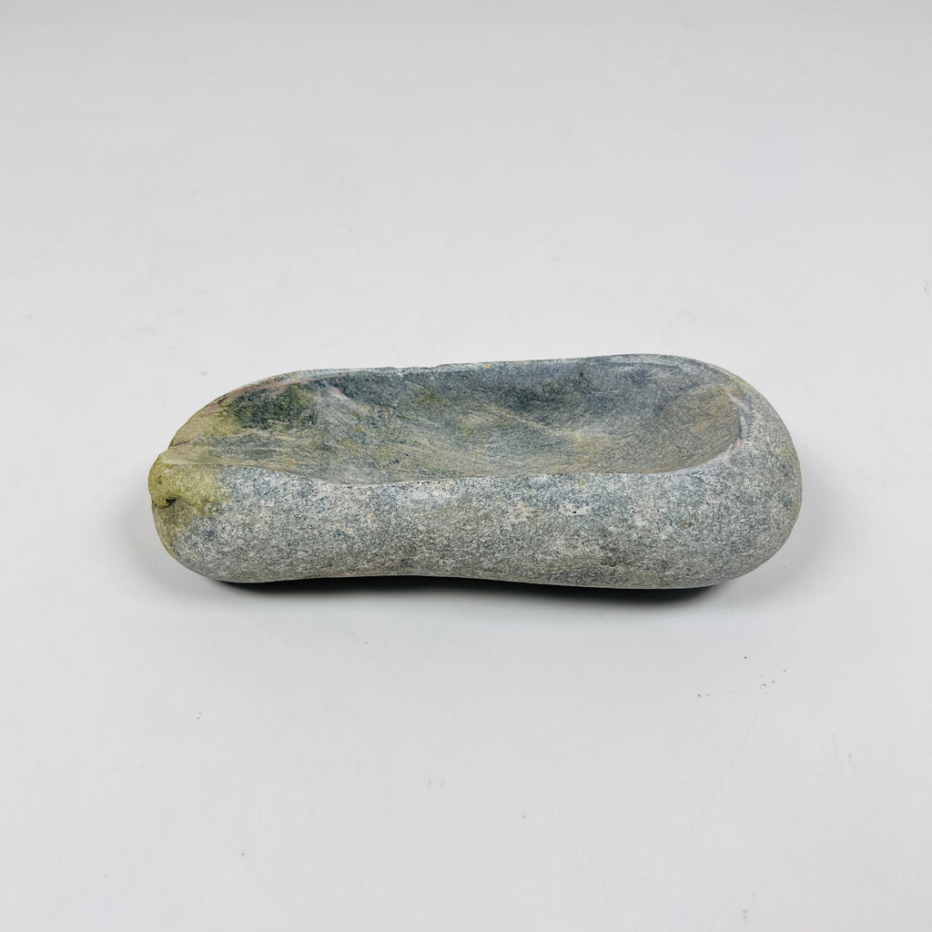 River Stone Lime Marked Ash Tray