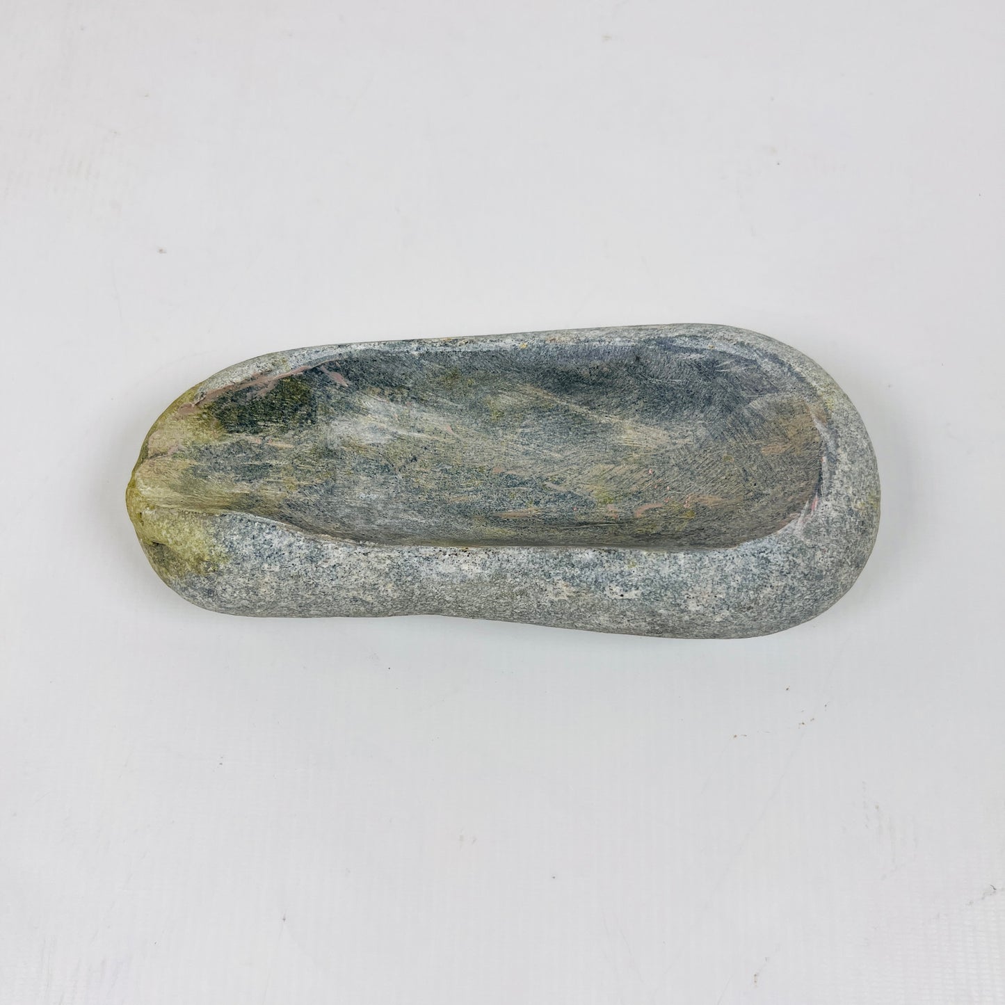 Lime Marked Ash Tray - River Stone