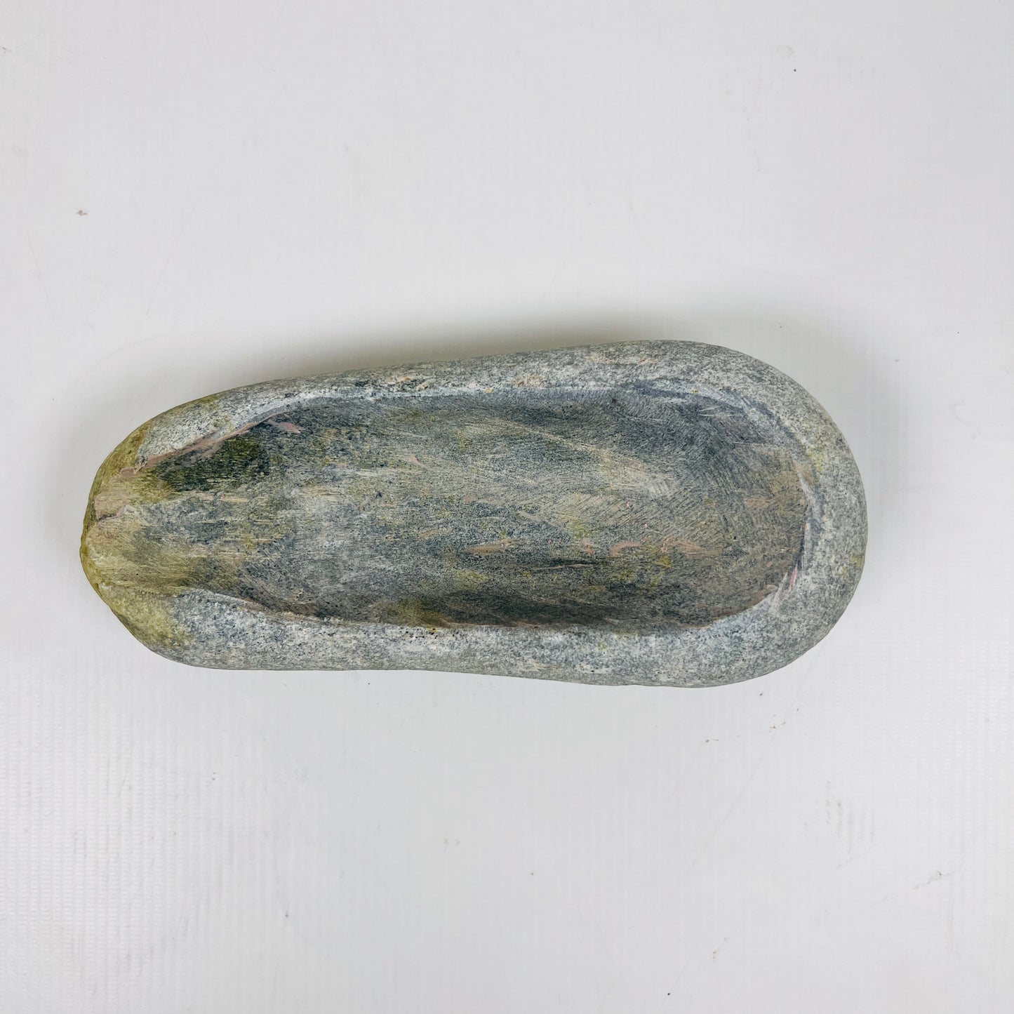 Lime Marked Ash Tray - River Stone