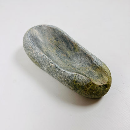 Lime Marked Ash Tray - River Stone