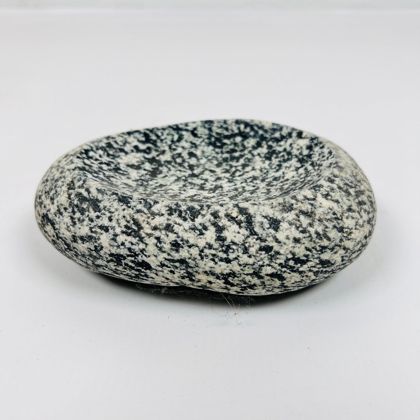 Tuxedo Spotted Soap Dish - Riverstone
