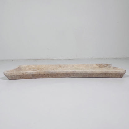 Terra Spotted Travertine Tray