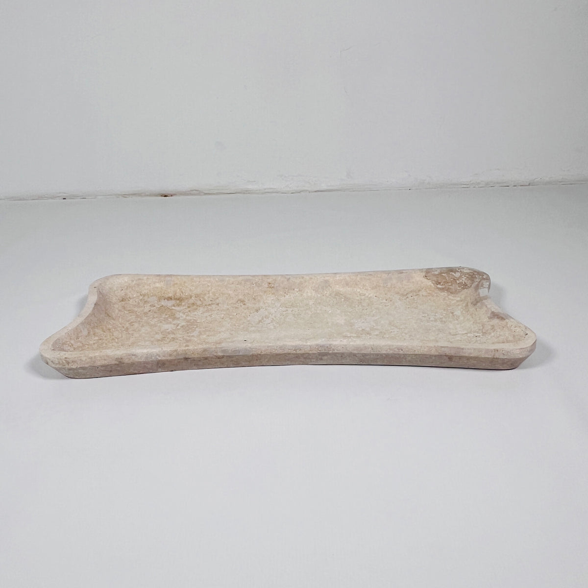 Terra Spotted Travertine Tray | Noon & Co Designs