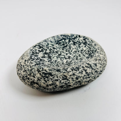 Tuxedo Spotted Soap Dish - Riverstone