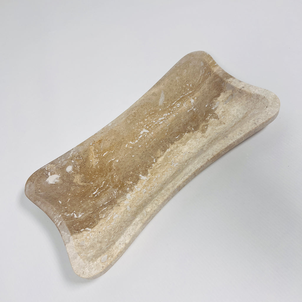 Travertine Buff Tray