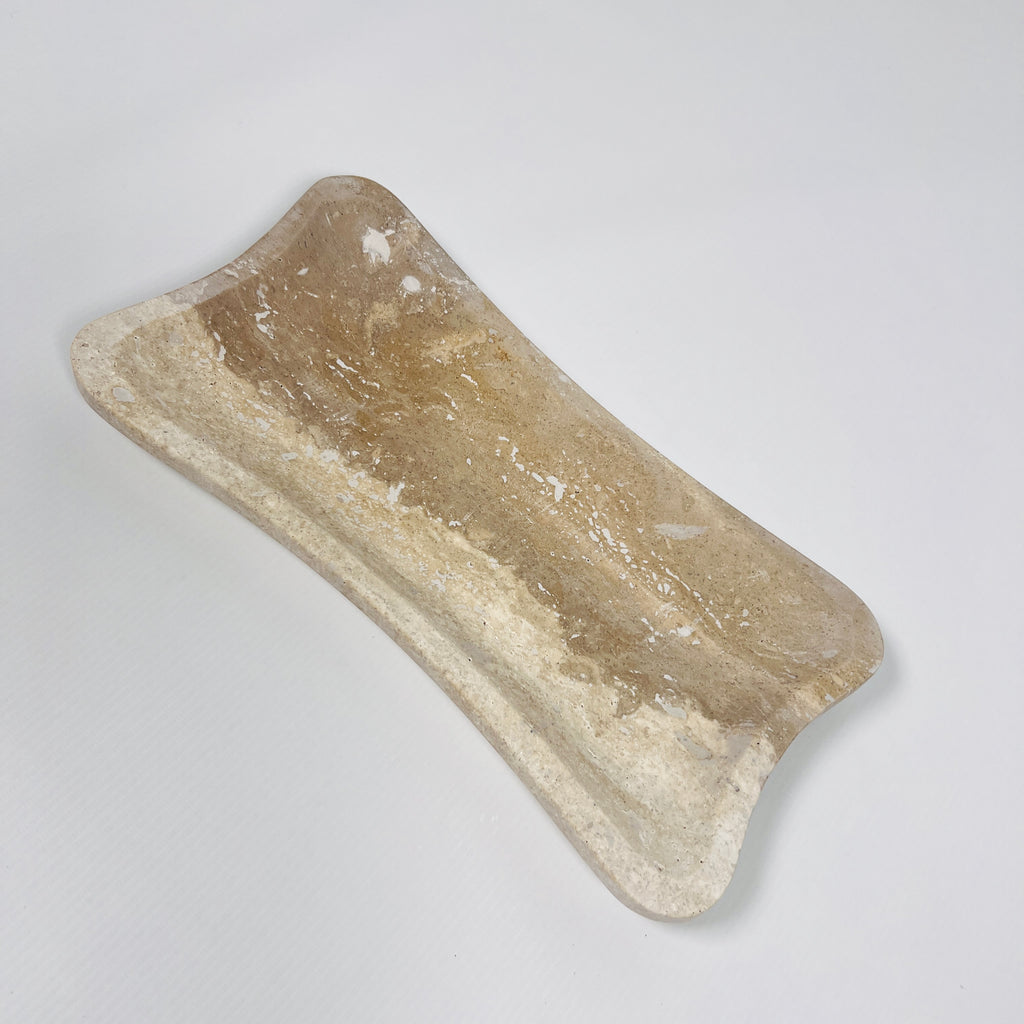 Travertine Buff Tray