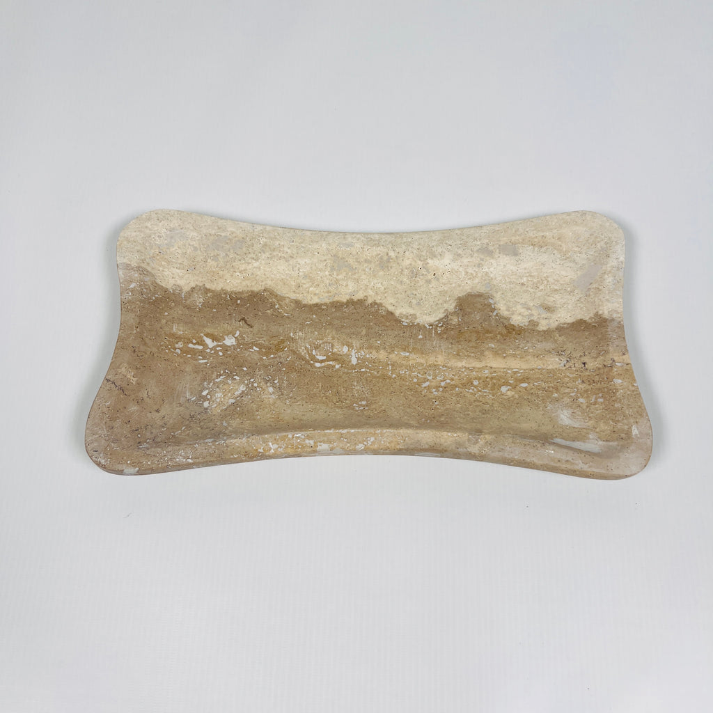 Travertine Camel Tray