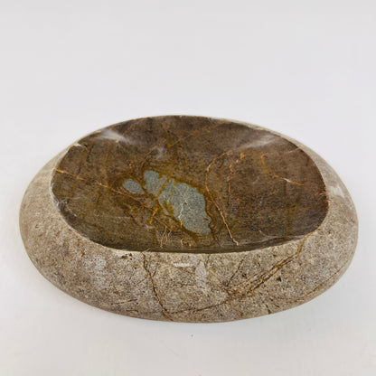 Amber Webbed Soap Dish - Riverstone