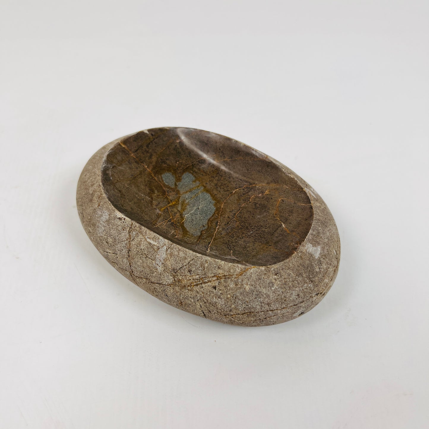 Amber Webbed Soap Dish - Riverstone