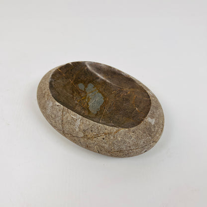 Amber Webbed Soap Dish - Riverstone
