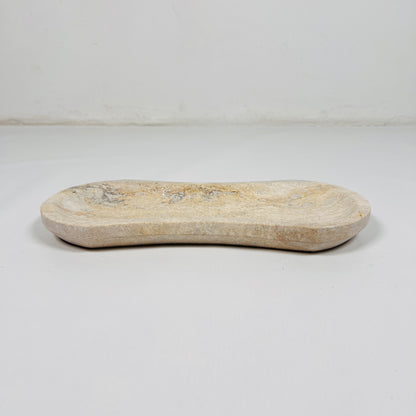 Rustic Ridge Spotted Travertine Tray