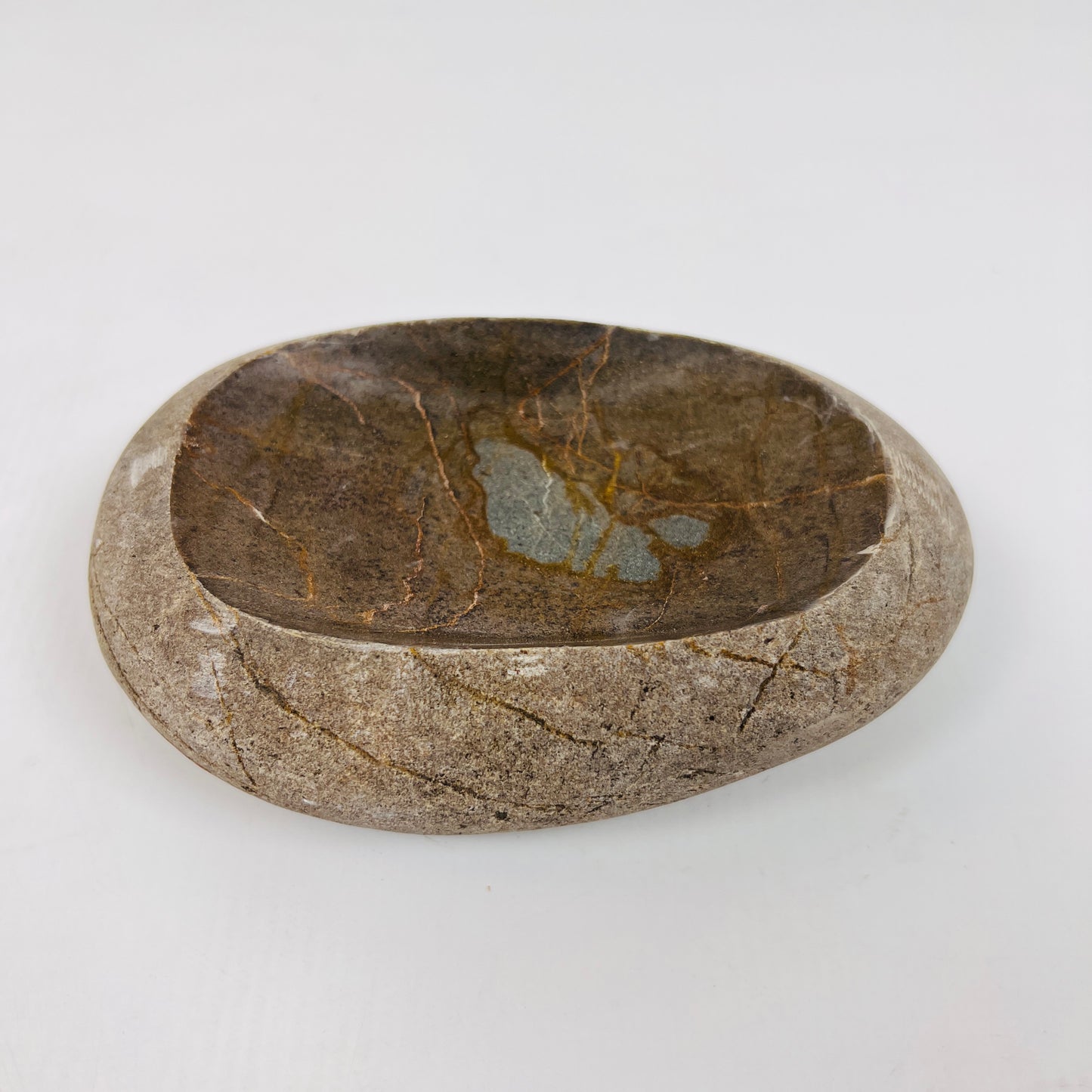 Amber Webbed Soap Dish - Riverstone