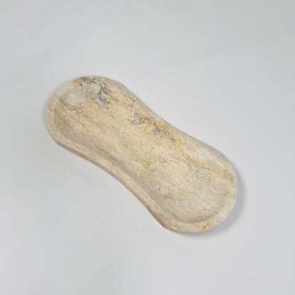 Rustic Ridge Spotted Travertine Tray