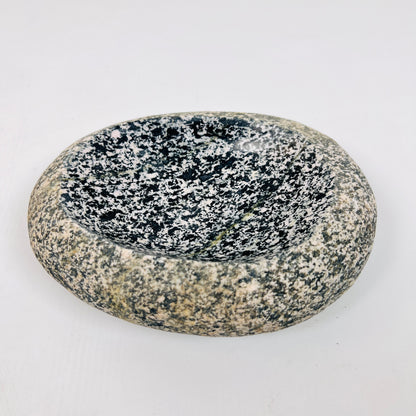 Salt Dotted Soap Dish - Riverstone
