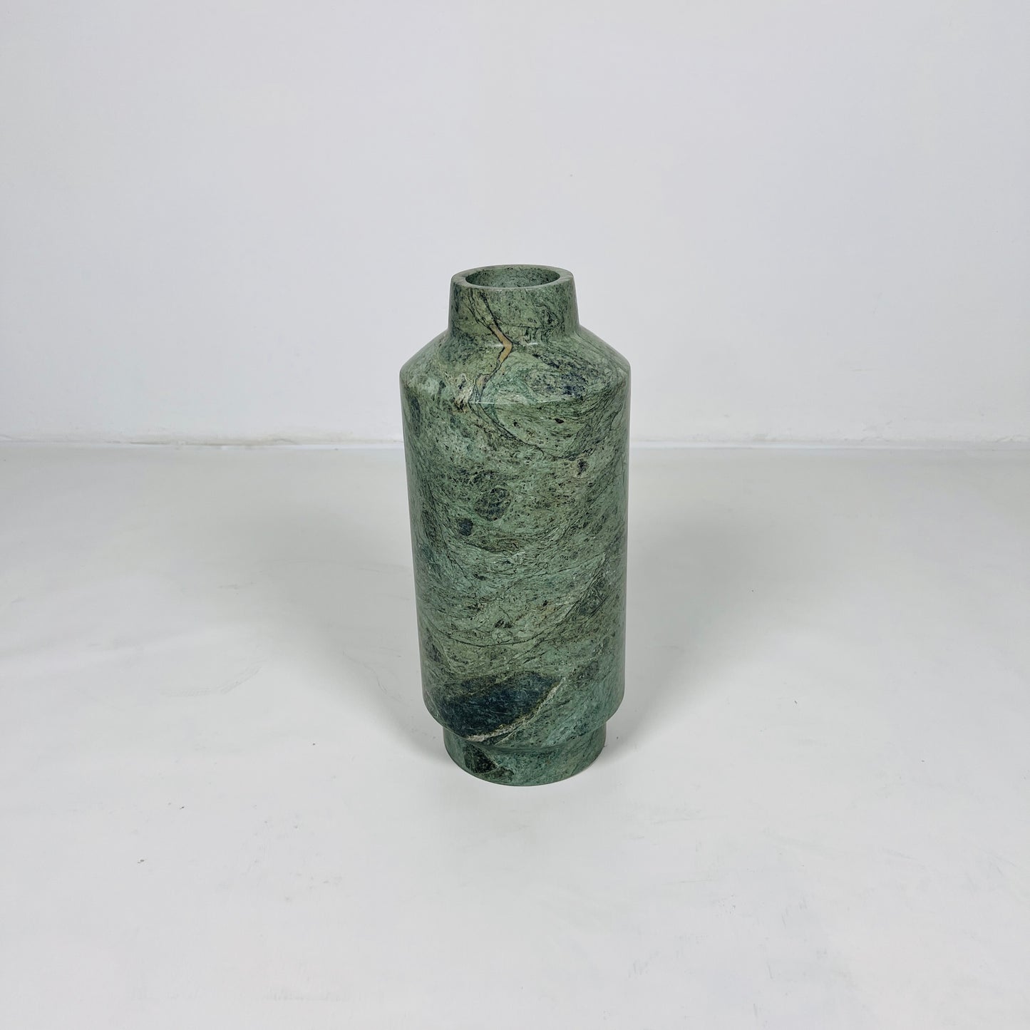 Cylindrical Vase - Green