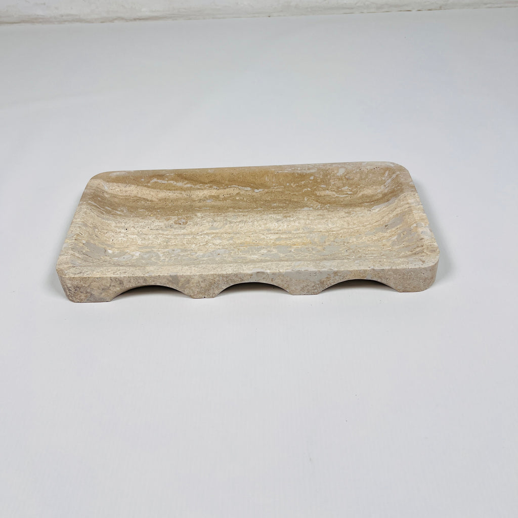 Linear Travertine Tray