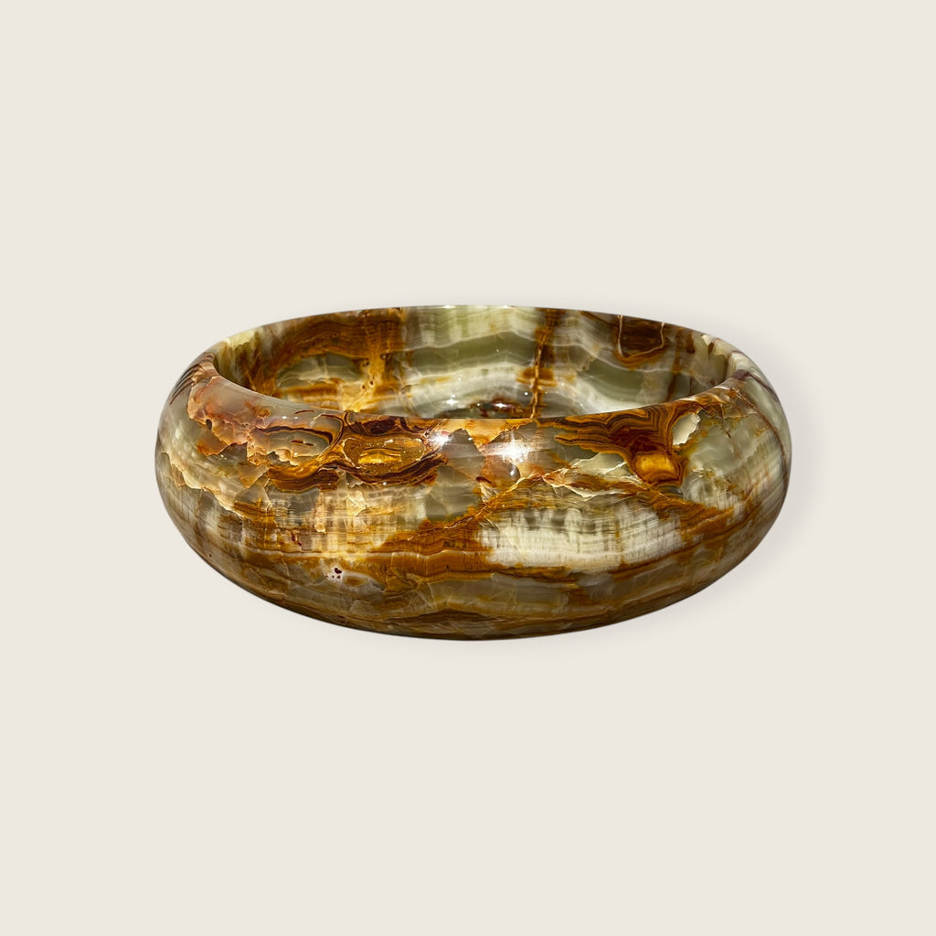 Golden Vein Onyx Sink