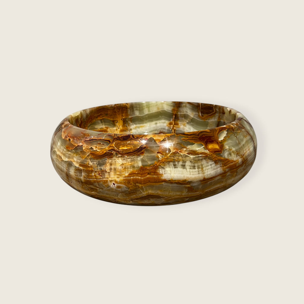 Golden Vein Onyx Sink